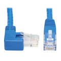 Tripp Lite Right-Angle Cat6 Gigabit Molded Utp Ethernet Cable (Rj45 Right-Angle N204-015-BL-RA